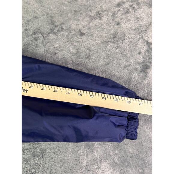 Nike Vintage 90's Windbreaker Jacket Men's Size M Navy‎ Full Zip Nylon Oversized - Picture 9 of 10